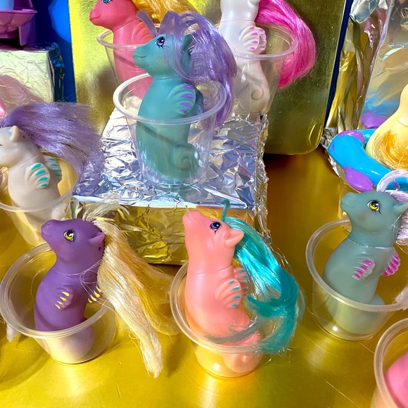 MY LITTLE PONY G1 VINTAGE 1980’s SEA PONIES & ACCESSORIES COLLECTION ULTRA RARE - Picture 4 of 14